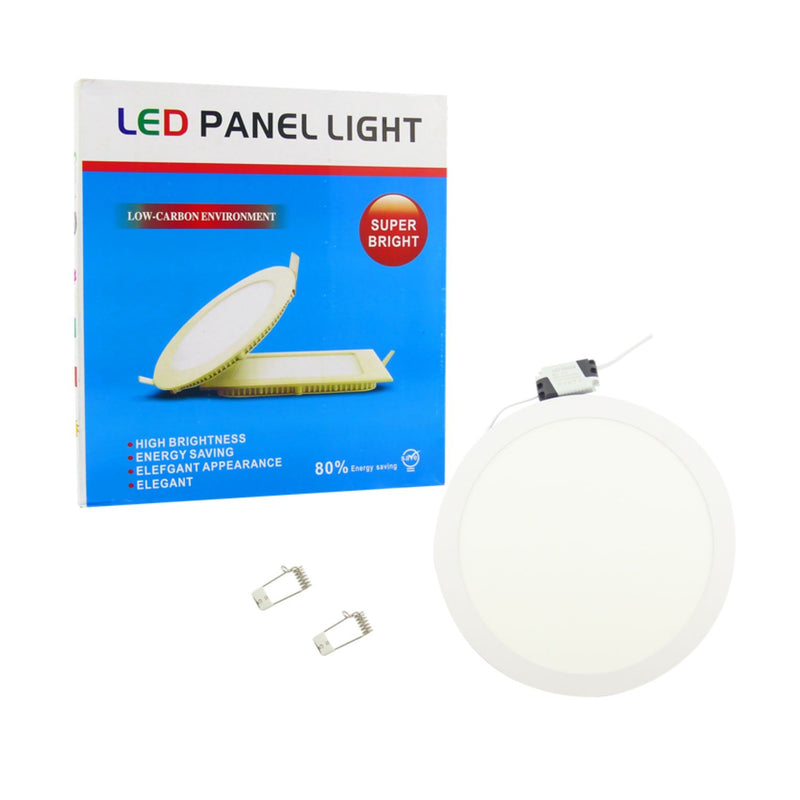 Foco LED Panel 24 Watt Luz Cálida 220 V