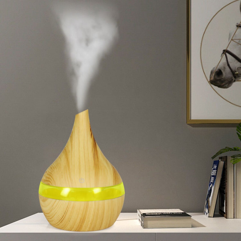 Humidificador Difusor Aroma Luz Café