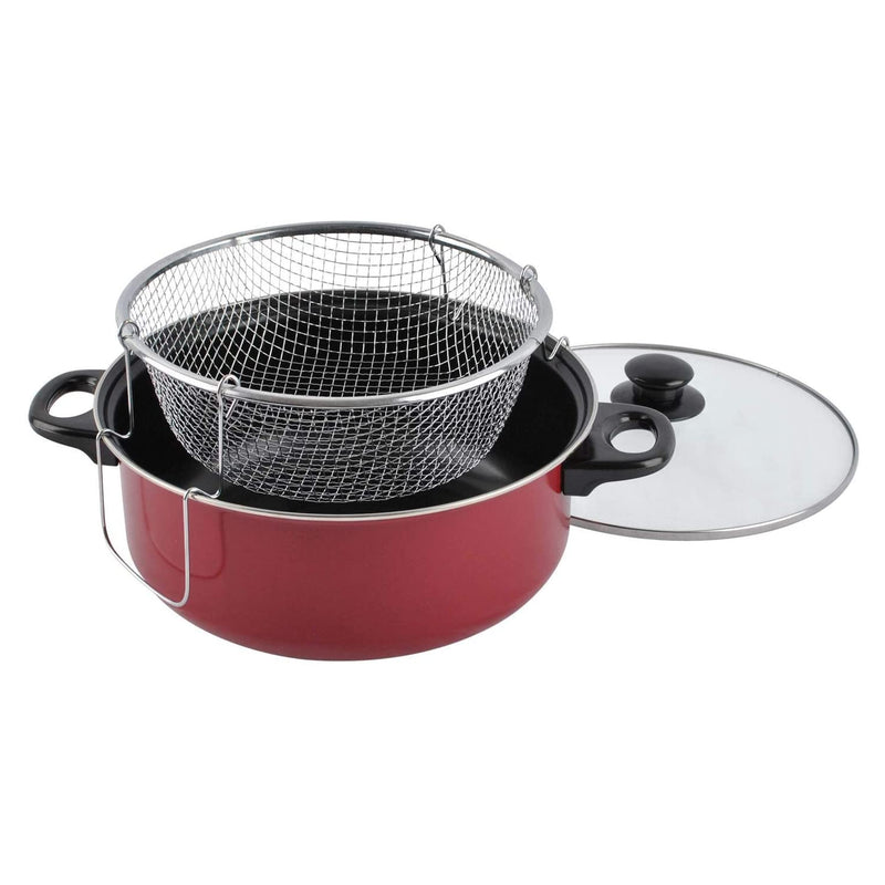 Olla Freidora Antiadherente Cocina 3 Piezas