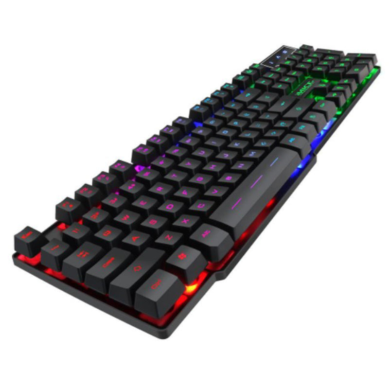 Kit Gamer Teclado + Mouse RGB Colores