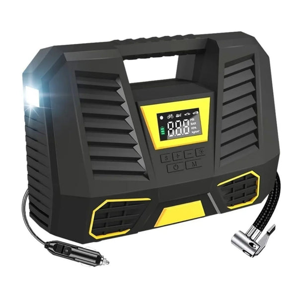 Compresor Aire Auto Digital Linterna 12 V