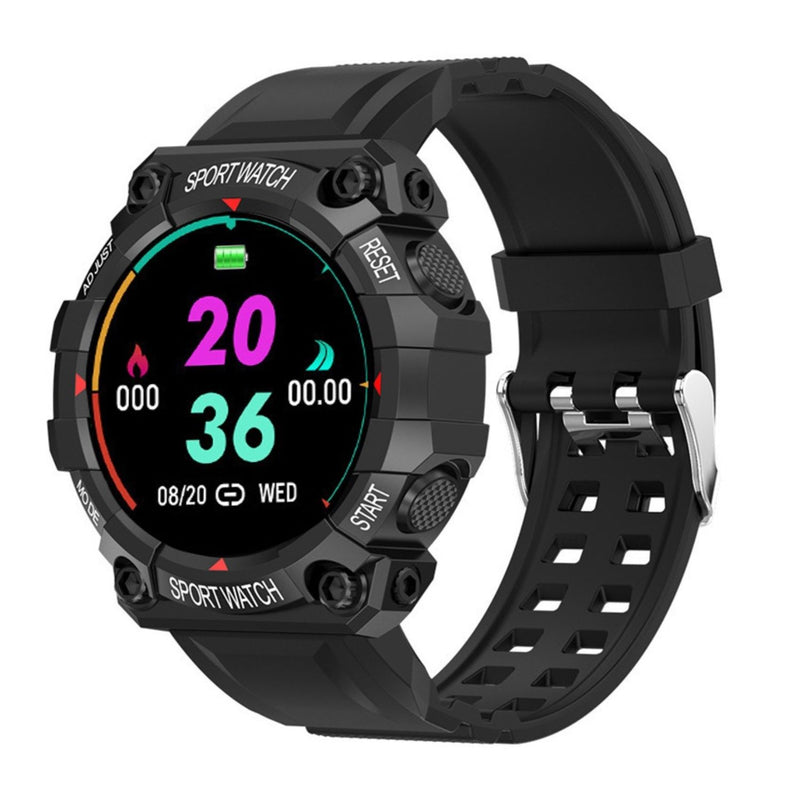 Reloj Smart Band Carga USB Deportivo Negro