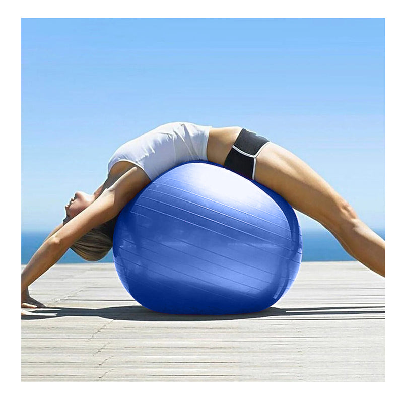 Pelota Yoga Deportes Pilates 60 CM Azul