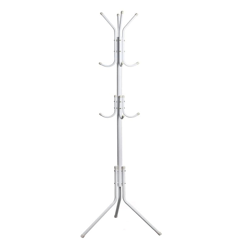 Colgador Perchero Metálico Trípode Blanco 165 CM x 42 CM