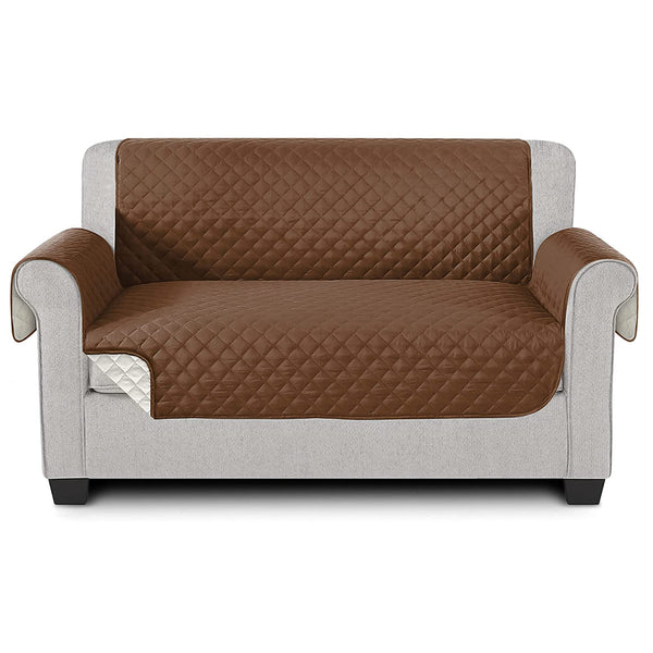 Funda Cobertor Protector Sofá Sillón 2 Cuerpos Café