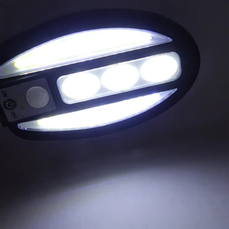 Foco Solar Pared LED COB Sensor Movimiento