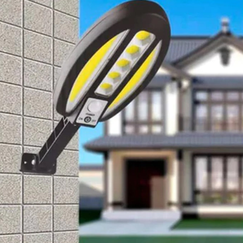 Foco Solar Pared LED COB Sensor Movimiento