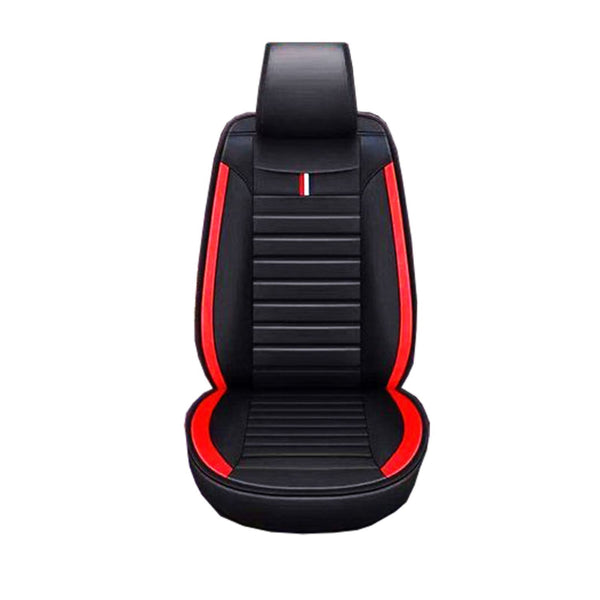 Funda Asiento Auto Deluxe Eco Cuero Milán Rojo