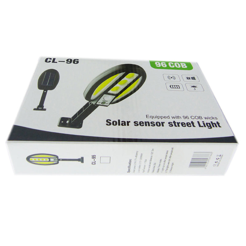 Foco Solar Pared LED COB Sensor Movimiento
