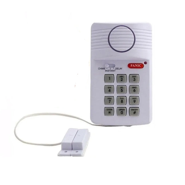 Alarma Hogar Sensor Magnético Blanca