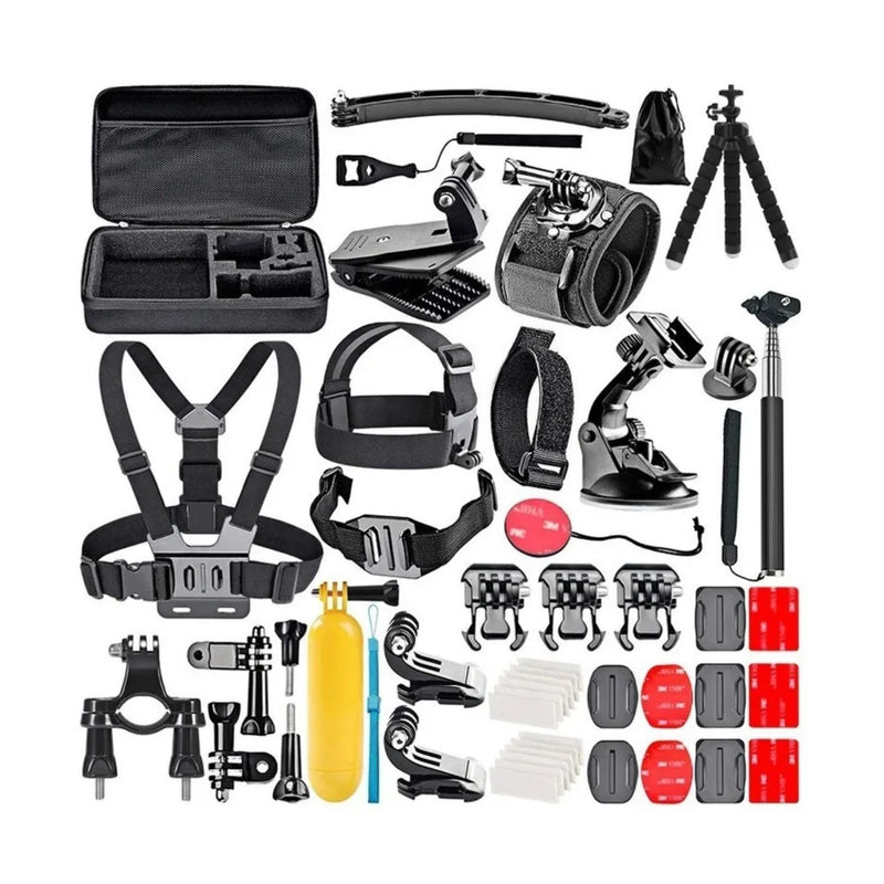 Kit 40 Accesorios Cámara Deportiva GoPro Estuche