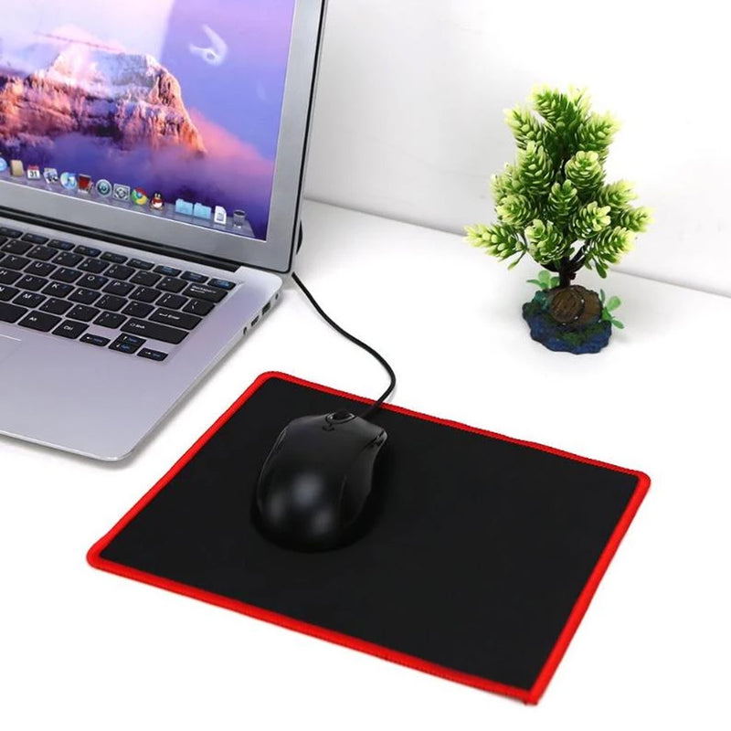 Mouse Pad Gamer Notebook 26 x 21 CM Rojo