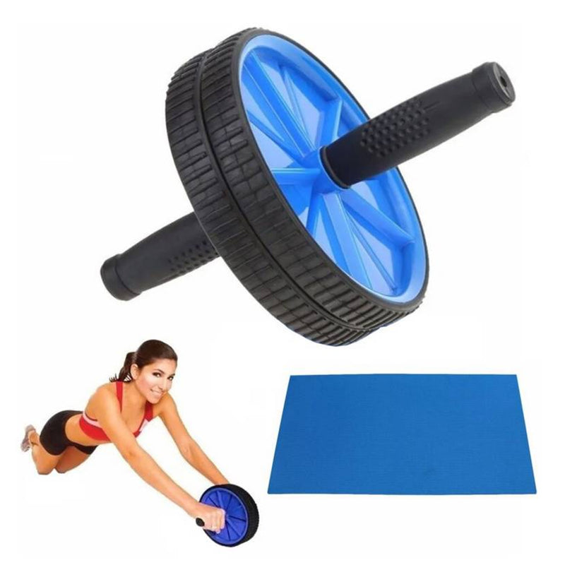 Rueda Abdominales Deportiva Yoga Mat