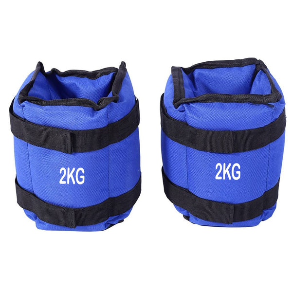 Pesas Deportivas Tobillos Muñeca 4 KG Azul