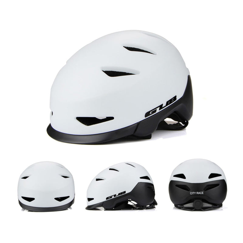 Casco Bicicleta Skate Regulable Profesional M Blanco