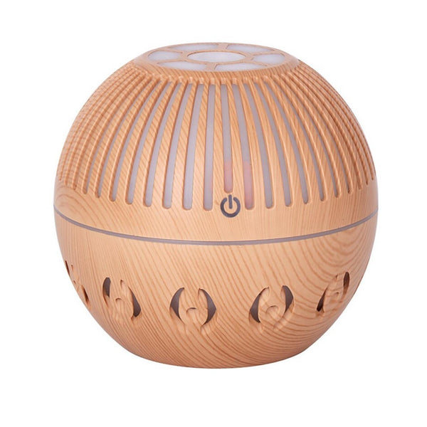 Humidificador Aire Café Luces Antideslizante