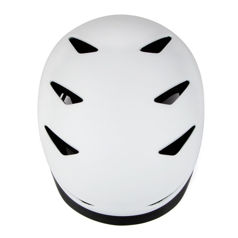 Casco Bicicleta Skate Regulable Profesional M Blanco