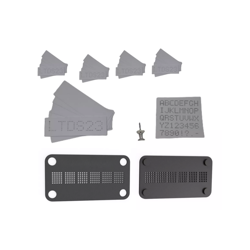 Kit Grabado Patente Automóvil 120 Stickers
