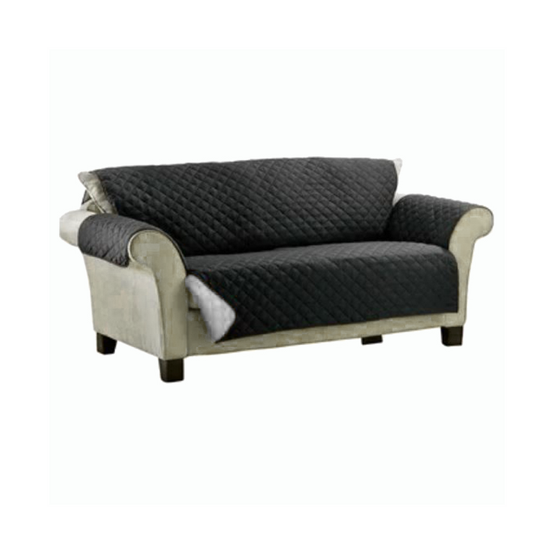 Funda Cobertor Protector Sofá Sillón 3 Cuerpos Negro