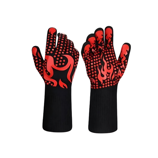 Par Guantes Cocina Alta Temperatura Asado Parrilla BBQ