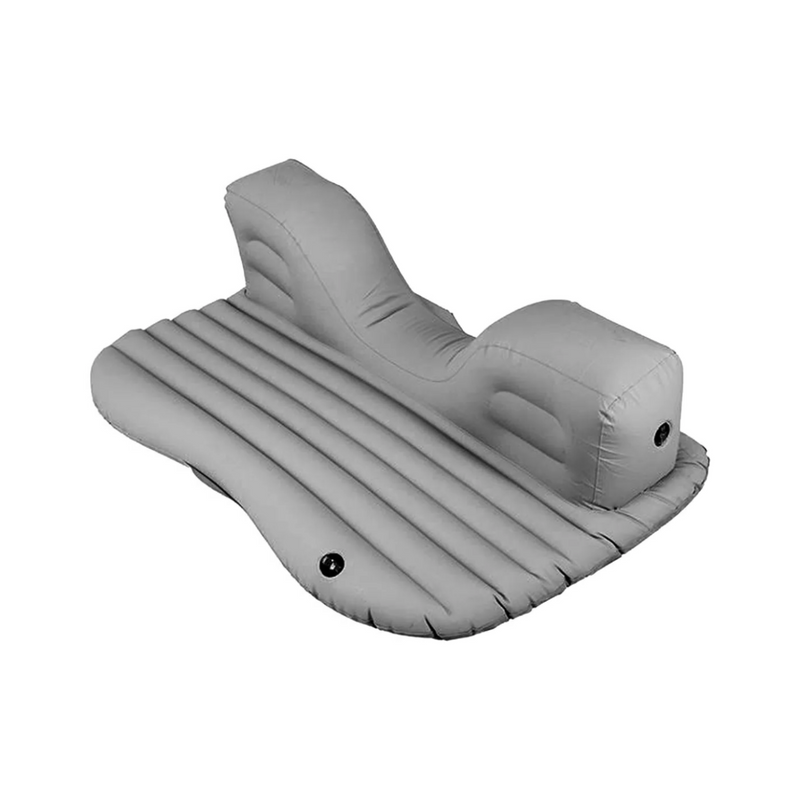 Colchón Infable Automóvil 2 Almohadas + Compresor Gris