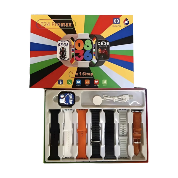 Reloj Smartwach Inteligente Pro Max 7 Correas