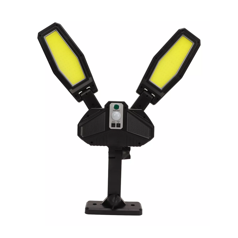 Foco Solar Brazo Doble 202 LED COB Control