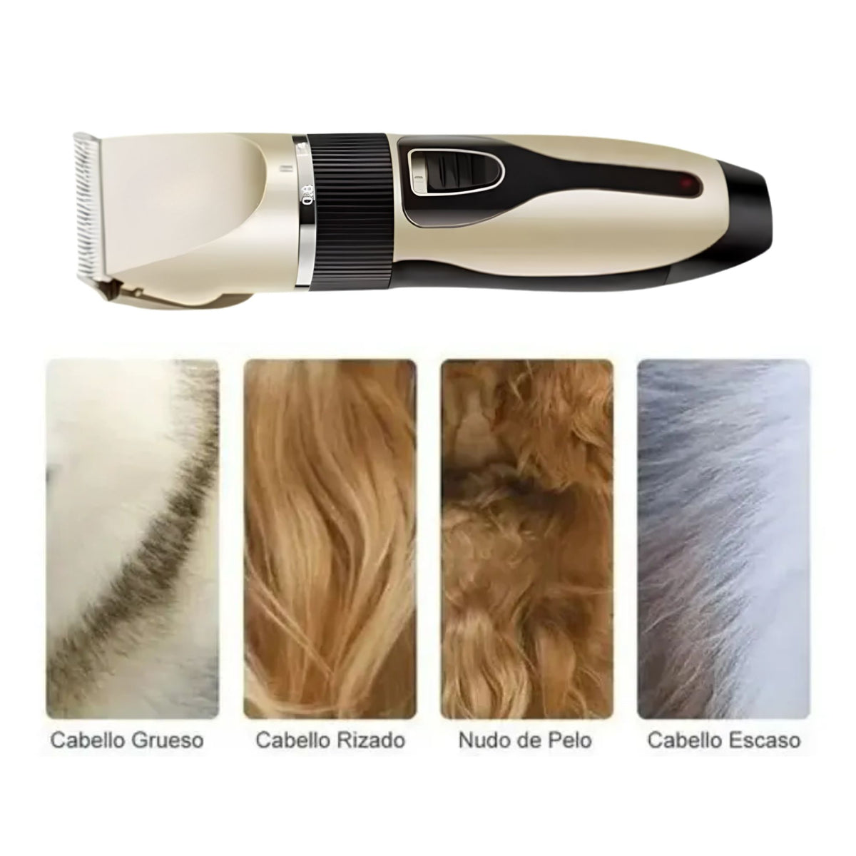 Maquina Corta Pelos Afeitadora Mascotas