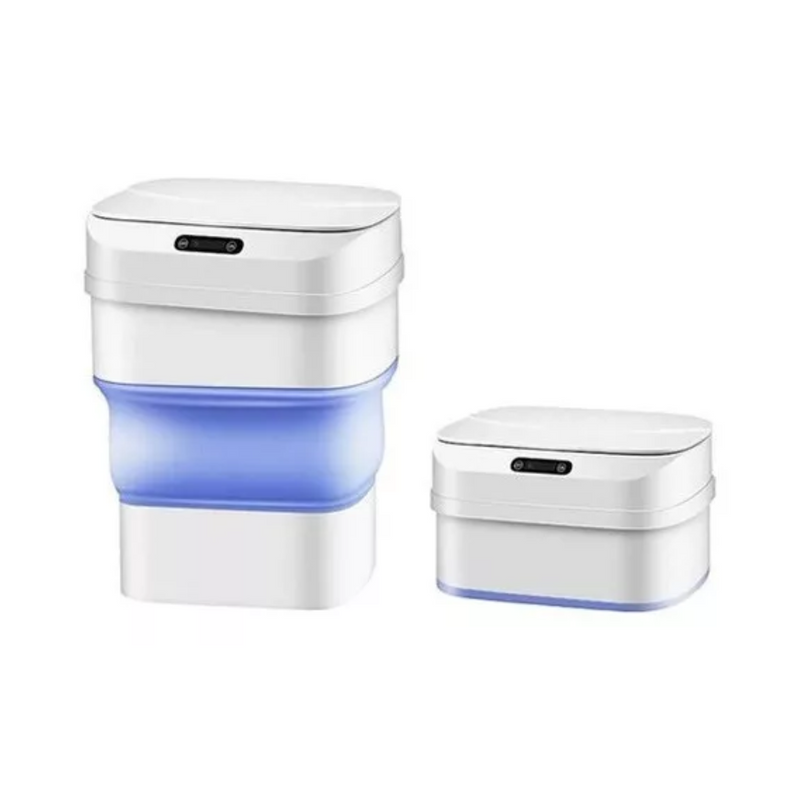 Papelera Basurero Inteligente Sensor Digital Infrarrojo Azul