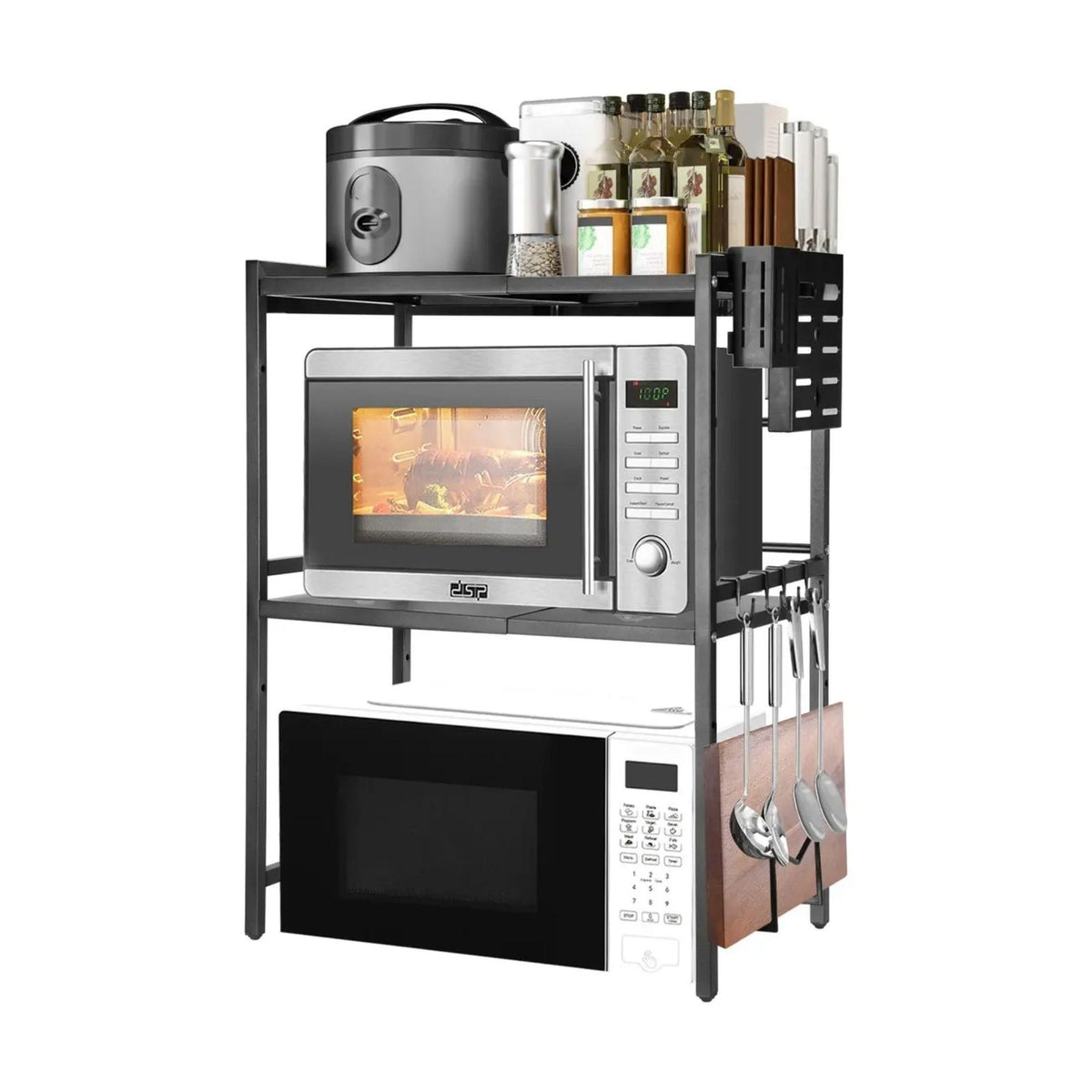 Estante Repisa Extensible  Horno Microondas 3 Niveles 77x40x36 CM