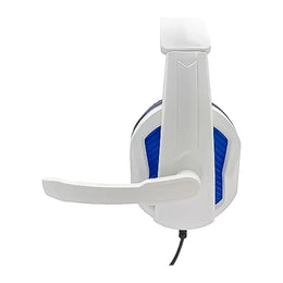 Audífonos Gamer PC Cableado Auxiliar 3 Watt Blanco
