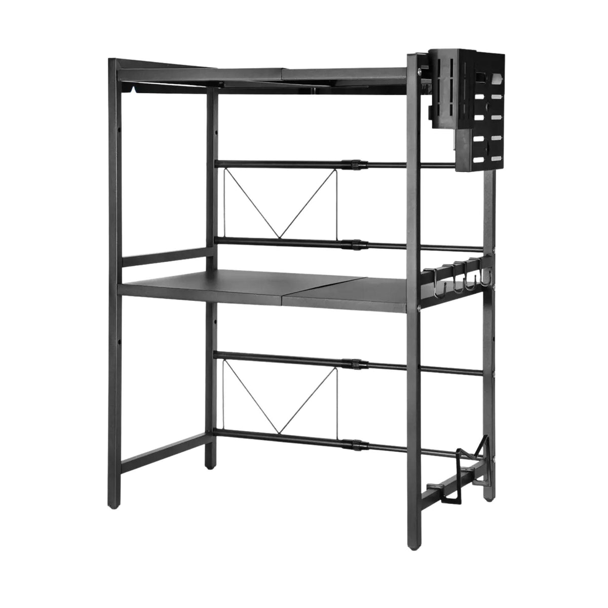 Estante Repisa Extensible  Horno Microondas 3 Niveles 77x40x36 CM
