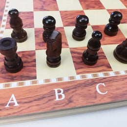 Set 3 Juego Mesa Portátil 40x40 CM Madera