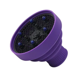 Difusor Plegable Secador Pelo Silicona 14x4,7 CM Purpura
