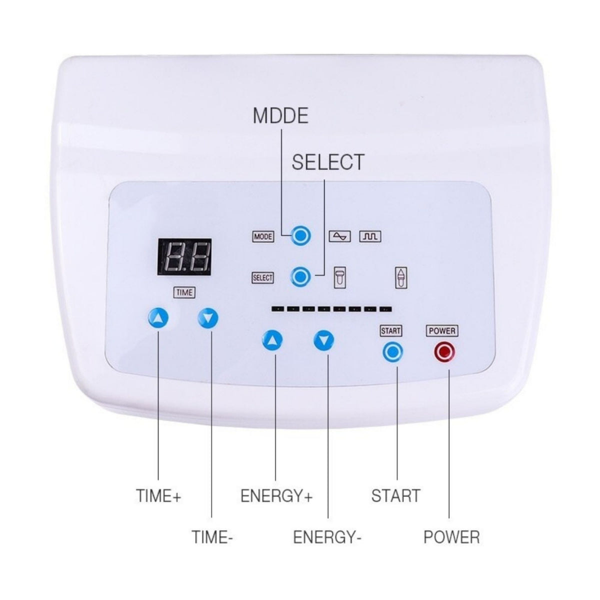 Máquina Ultrasonido Vibración Masaje Facial Corporal Supersonic