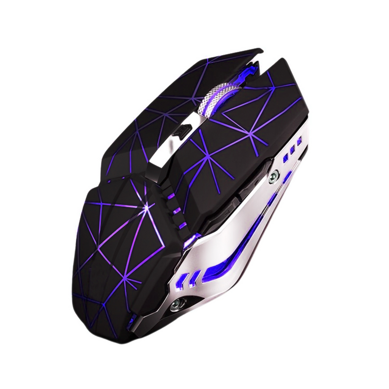 Mouse Gamer PROF Inalámbrico Q15 Iluminación