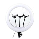 Aro Luz Profesional Gigante 45 CM 3 Soportes Trípode 2.10