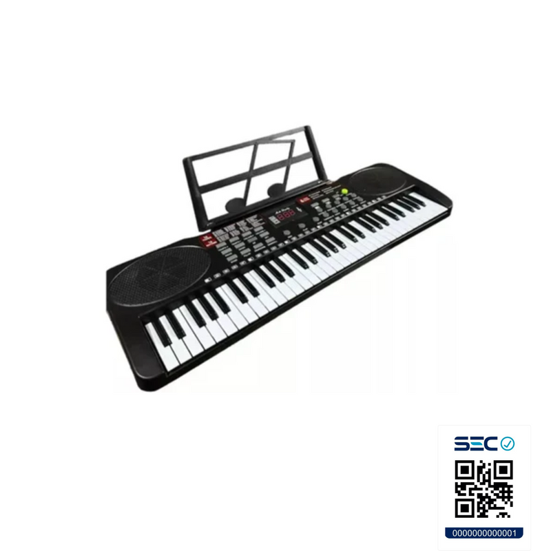 Teclado Piano Musical Digital 61 Teclas 16 Tonos