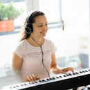 Teclado Piano Electrónico Musical 61 Teclas + Funda + Atril