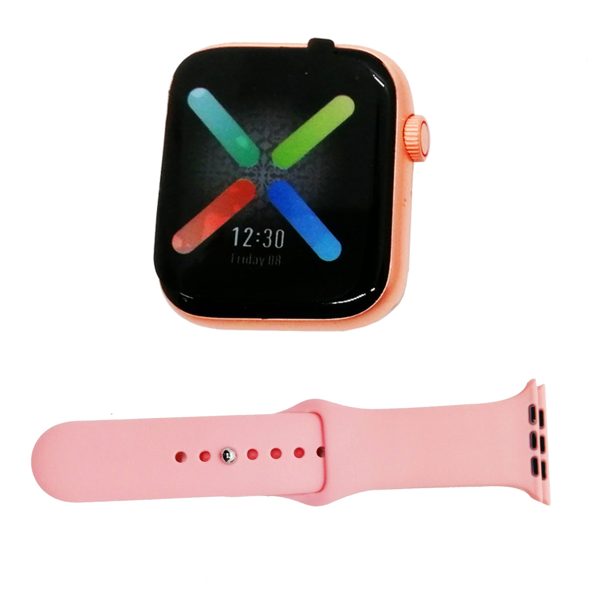 Reloj Inteligente W8 Smartwatch Bluetooth Rosado