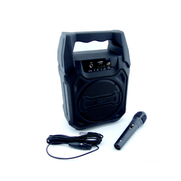 Parlante Karaoke Bluetooth GTS 6.5" Microfono USB TF