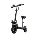 Scooter Eléctrico Asiento Plegable Luz LED 48 Km/H Negro