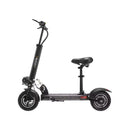 Scooter Eléctrico Asiento Plegable Luz LED 48 Km/H Negro