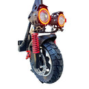 Scooter Eléctrico Todo Terreno Asiento Plegable 40 Km/H Negro