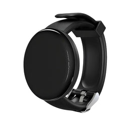 Reloj Smart Band Carga USB Redondo Negro