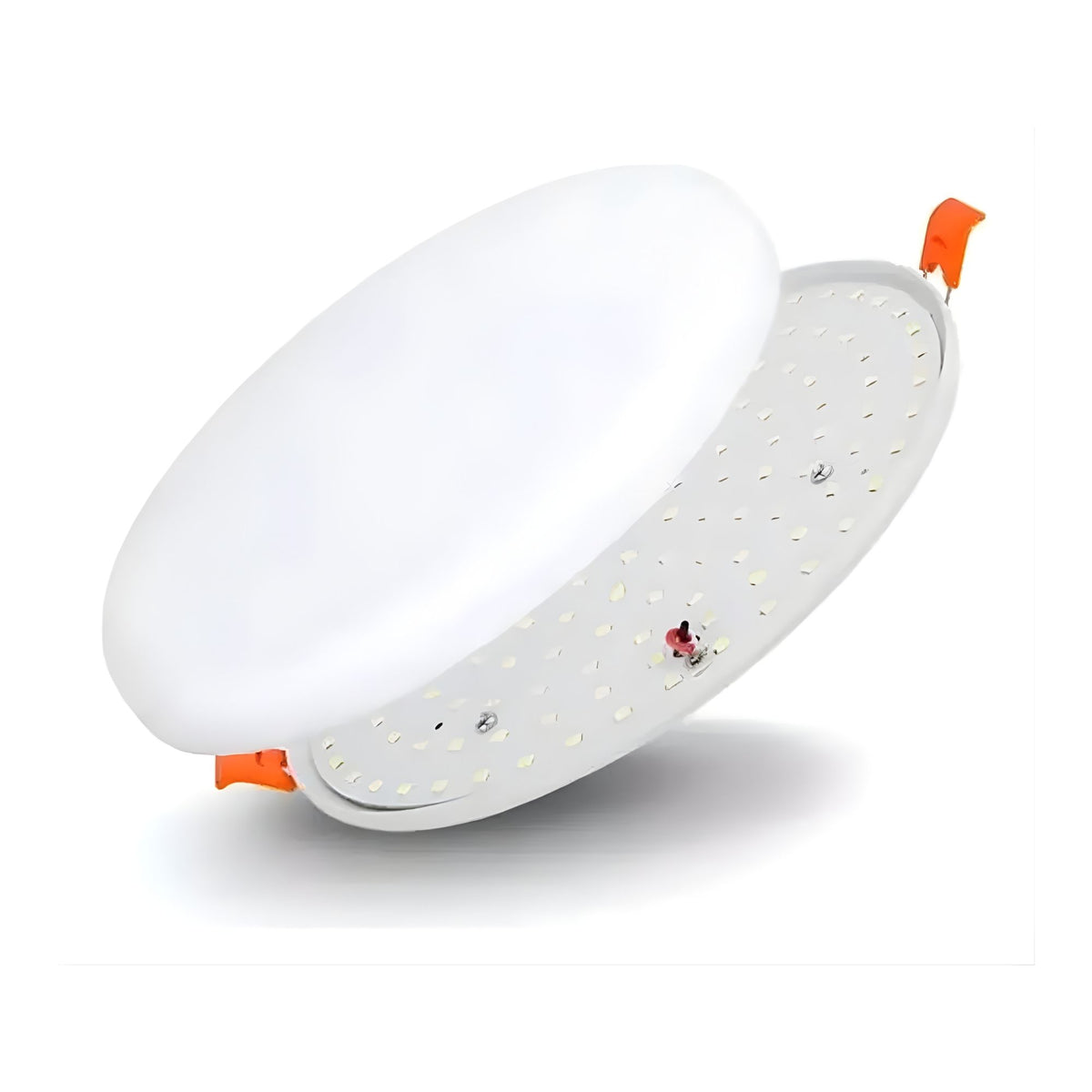 Foco Panel LED Sobrepuesto Redondo Luz Fría 18 Watt