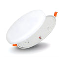 Foco Panel LED Sobrepuesto Redondo Luz Fría 18 Watt