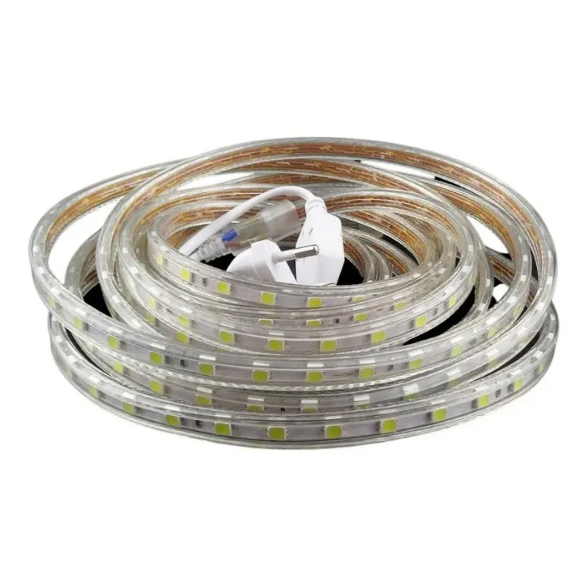 Cinta Luz LED Impermeable Conector Control 5 MTS