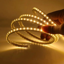 Cinta Luz LED Impermeable Conector Control 5 MTS