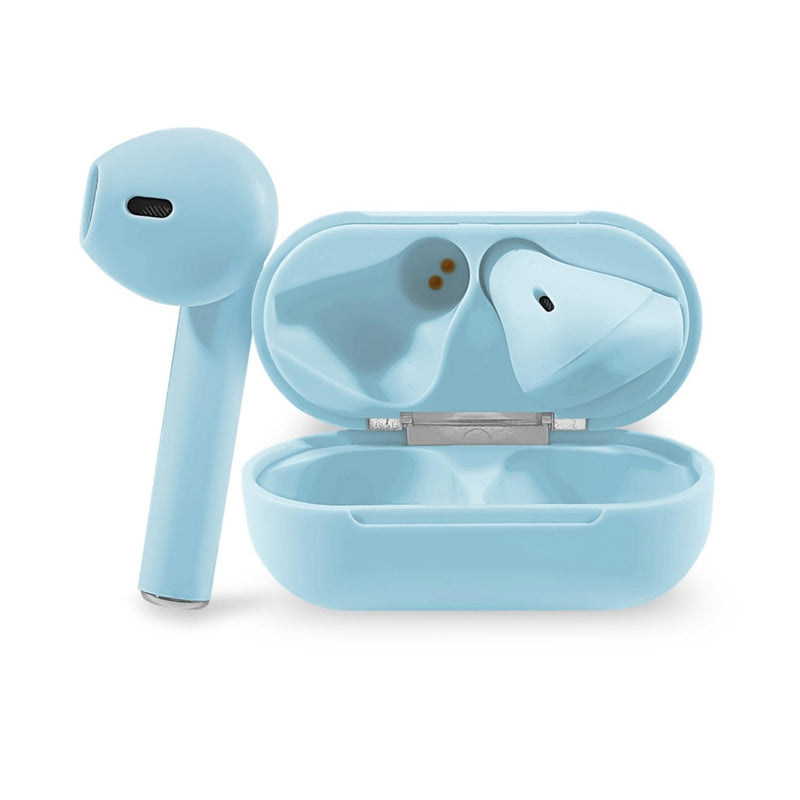 Audífonos Inalámbricos Bluetooth Táctil I12 Tws Celeste